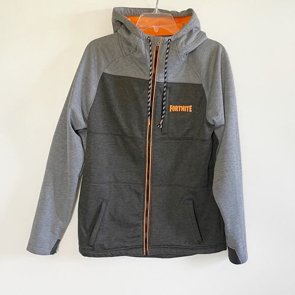Men’s Fortnite Epic Games Fleece Lined Hooded Jacket - Picture 2 of 9